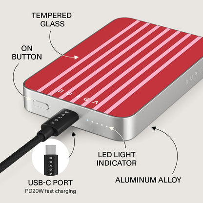 Strawberry Jam - Magnetic Power Bank
