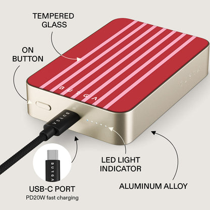 Strawberry Jam - Magnetic Power Bank