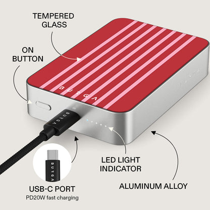 Strawberry Jam - Magnetic Power Bank