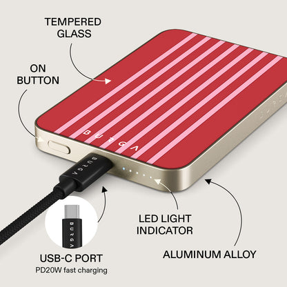 Strawberry Jam - Magnetic Power Bank