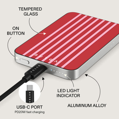 Strawberry Jam - Magnetic Power Bank