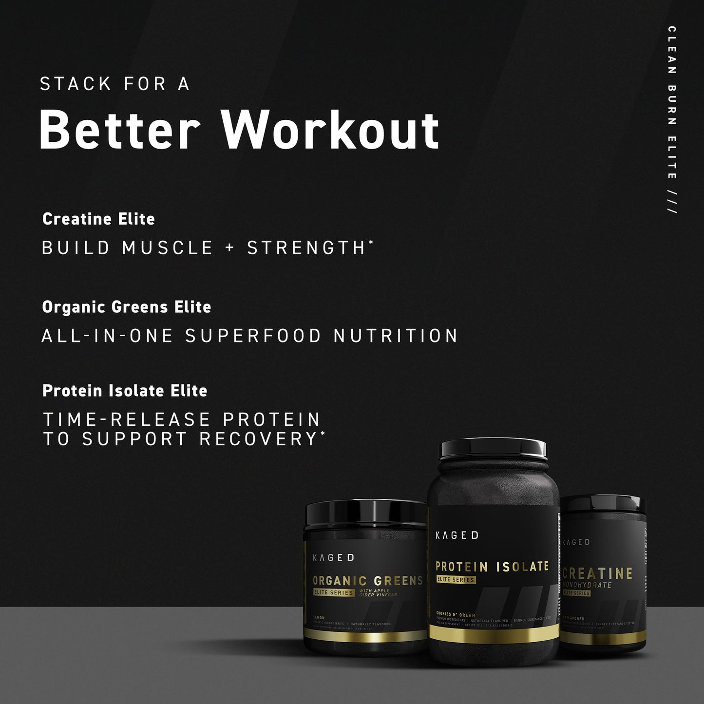 Kaged Clean Burn Elite Fat Burner