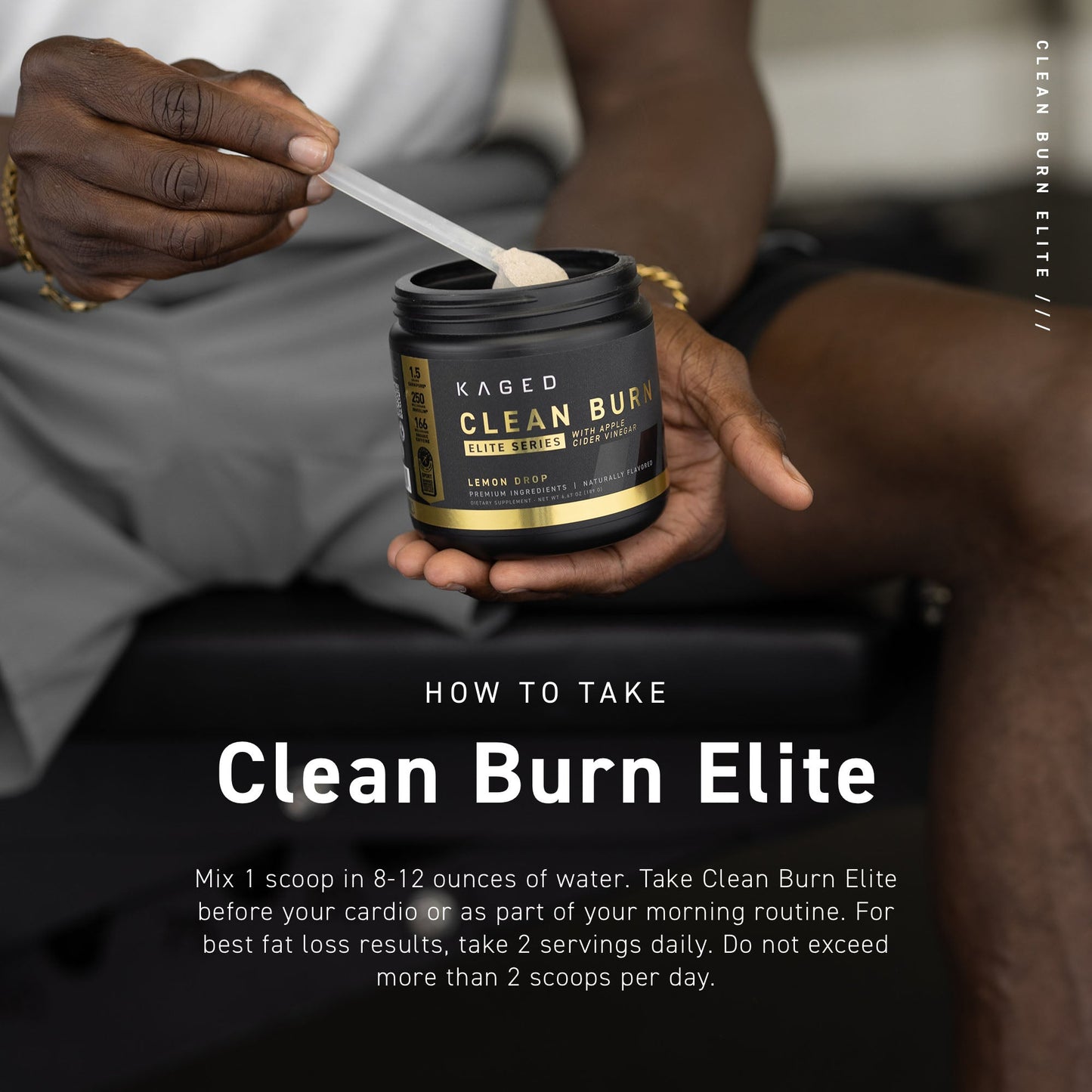 Kaged Clean Burn Elite Fat Burner