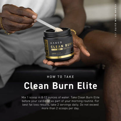 Kaged Clean Burn Elite Fat Burner