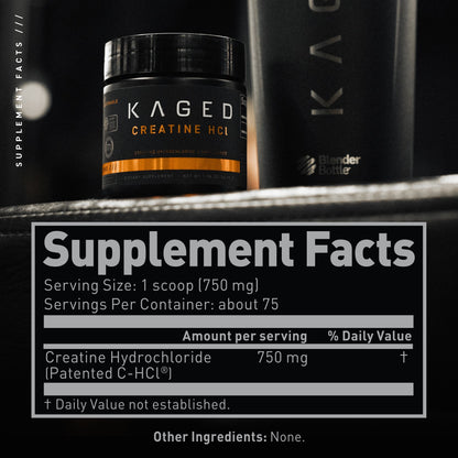 Kaged Creatine HCl™ Muscle Builder