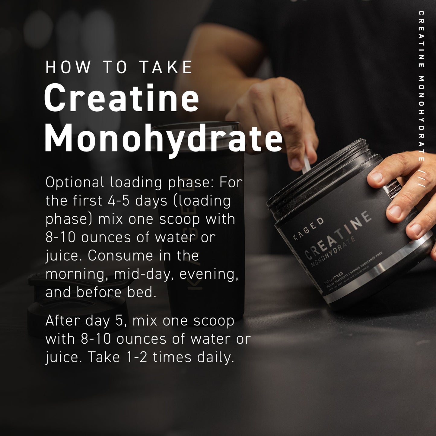 Kaged Creatine Monohydrate