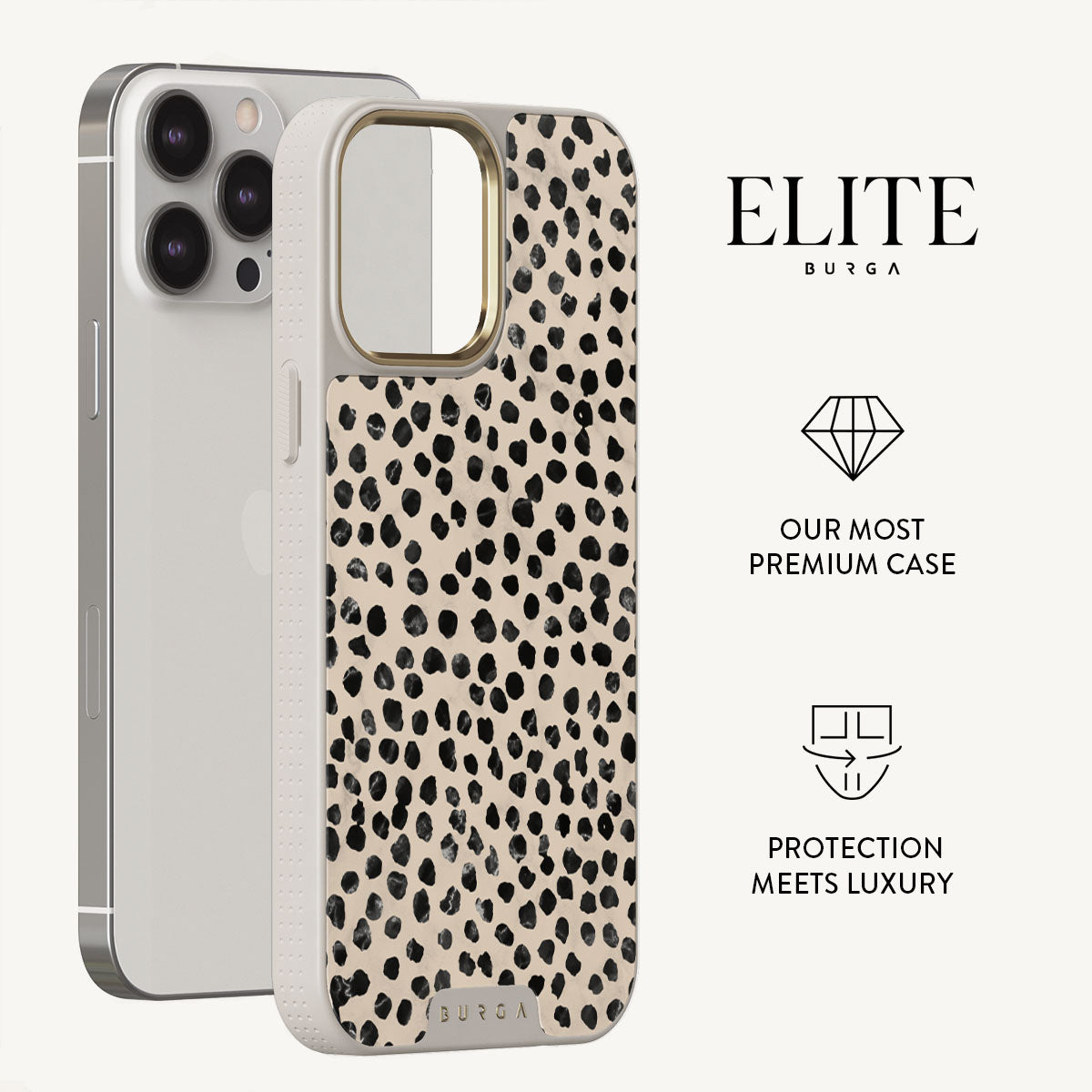 Almond Latte - Cute iPhone 13 Pro Max Case