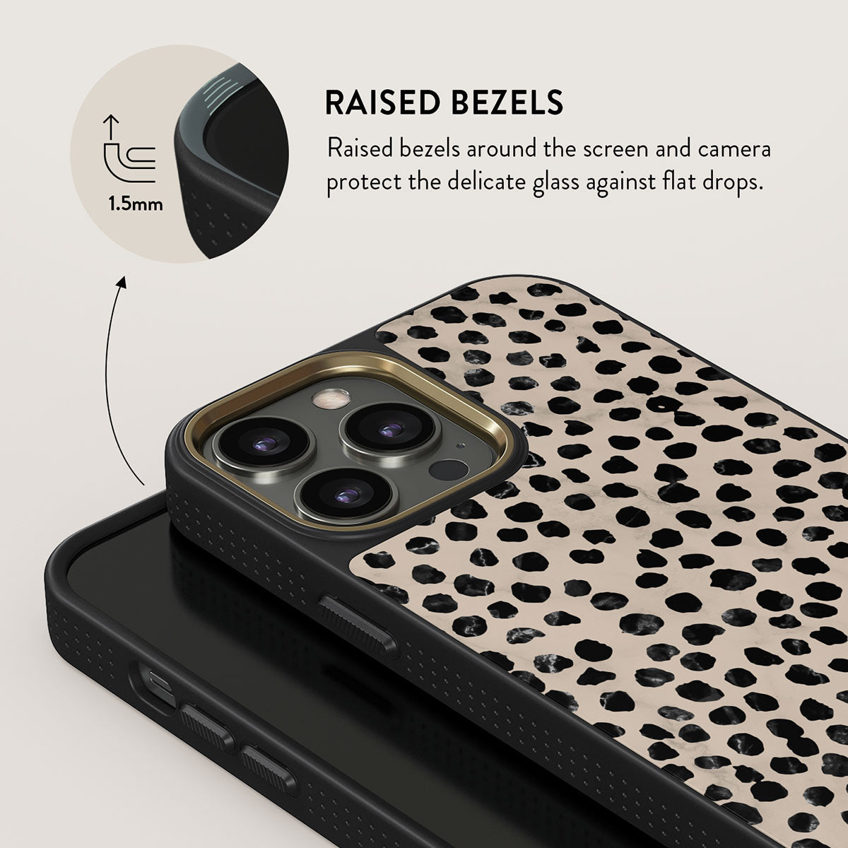 Almond Latte - Cute iPhone 13 Pro Max Case