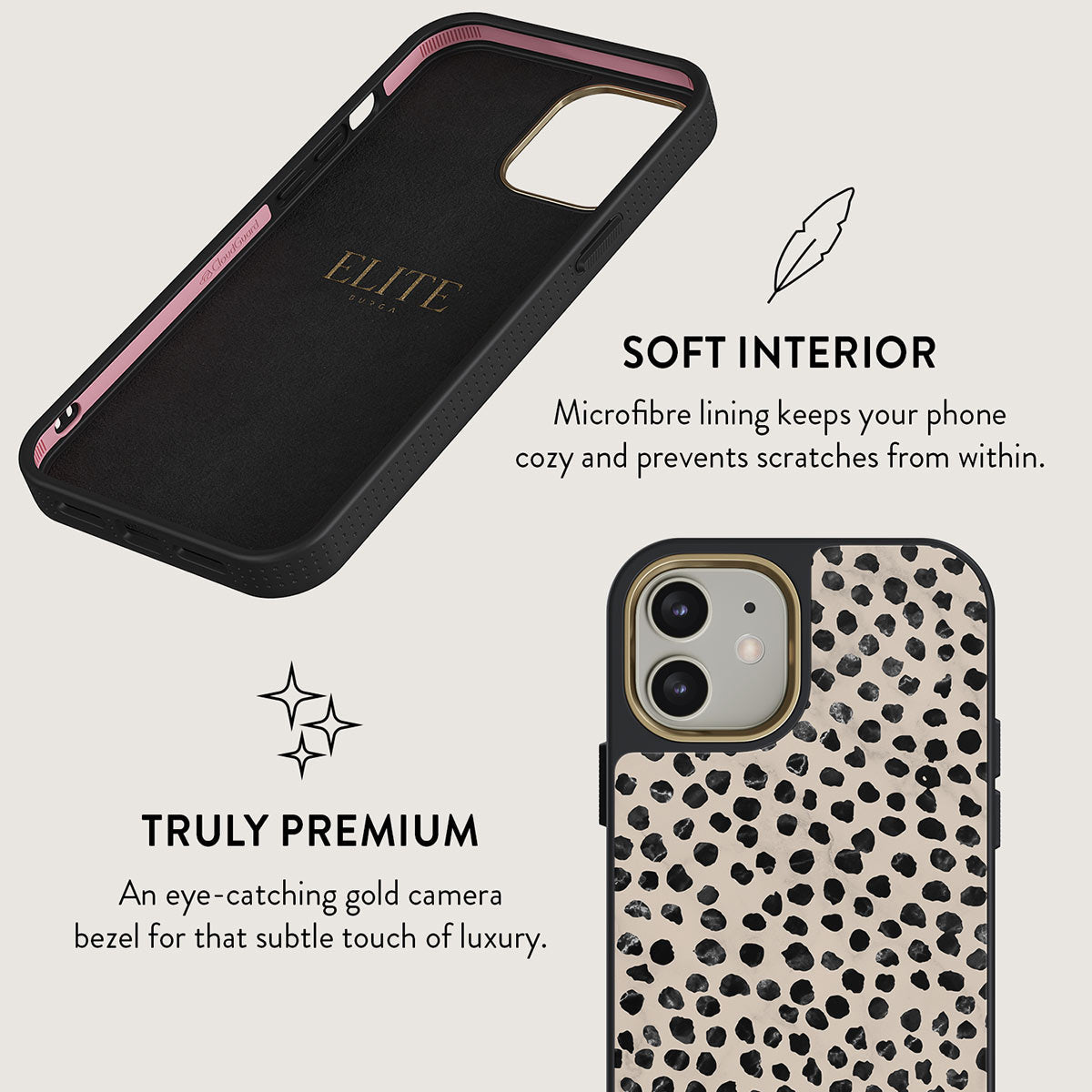 Almond Latte - Cute iPhone 12 Case