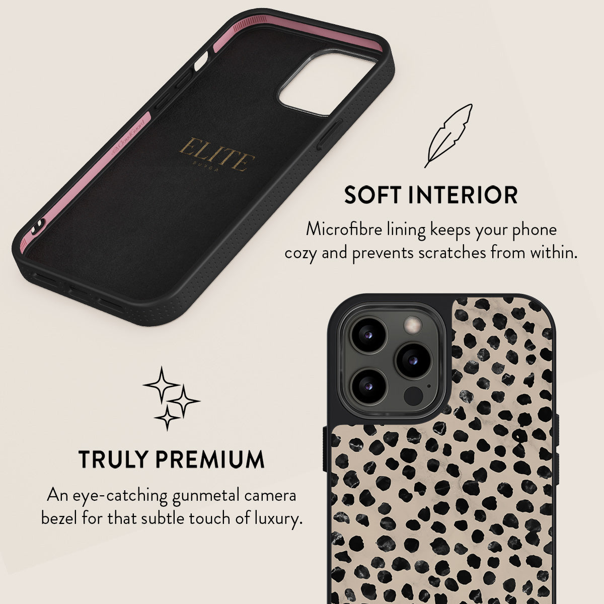 Almond Latte - Cute iPhone 12 Pro Case