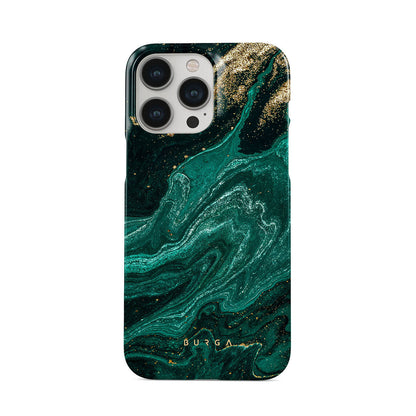 Emerald Pool - Elegant iPhone 13 Pro Case
