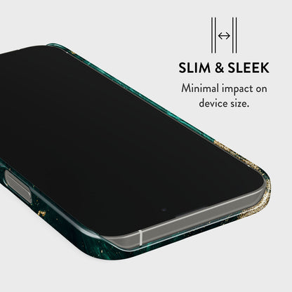 Emerald Pool - Elegant iPhone 13 Pro Case