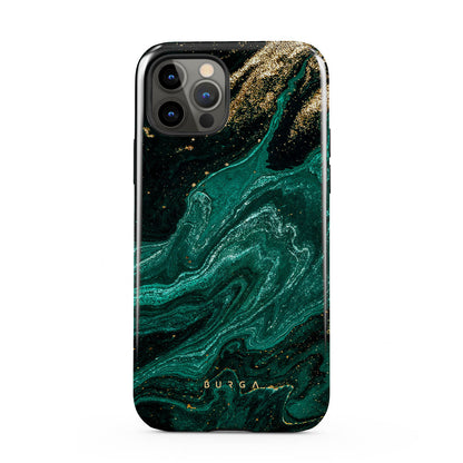 Emerald Pool - Elegant iPhone 12 Pro Max Case
