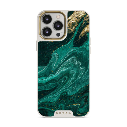 Emerald Pool - Elegant iPhone 13 Pro Case