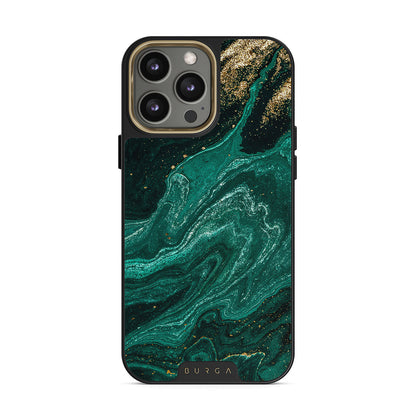 Emerald Pool - Elegant iPhone 13 Pro Max Case