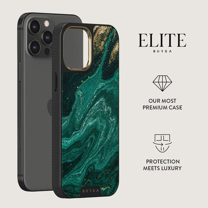 Emerald Pool - Elegant iPhone 12 Pro Max Case