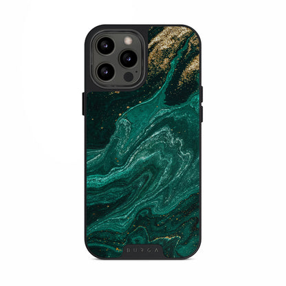 Emerald Pool - Elegant iPhone 12 Pro Max Case