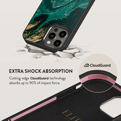 Emerald Pool - Elegant iPhone 12 Pro Max Case