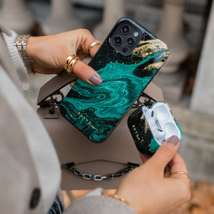 Emerald Pool - Elegant iPhone 13 Pro Case