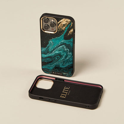 Emerald Pool - Elegant iPhone 13 Pro Case