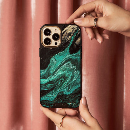 Emerald Pool - Elegant iPhone 13 Pro Case