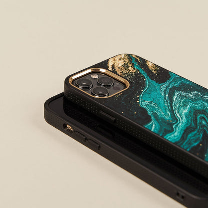 Emerald Pool - Elegant iPhone 12 Pro Max Case