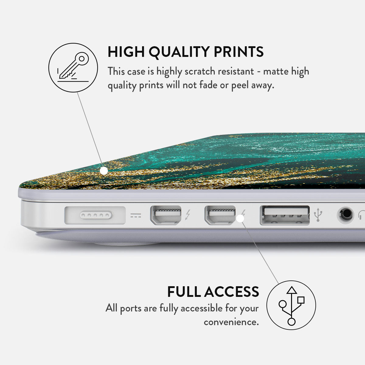 Emerald Pool - Macbook Case