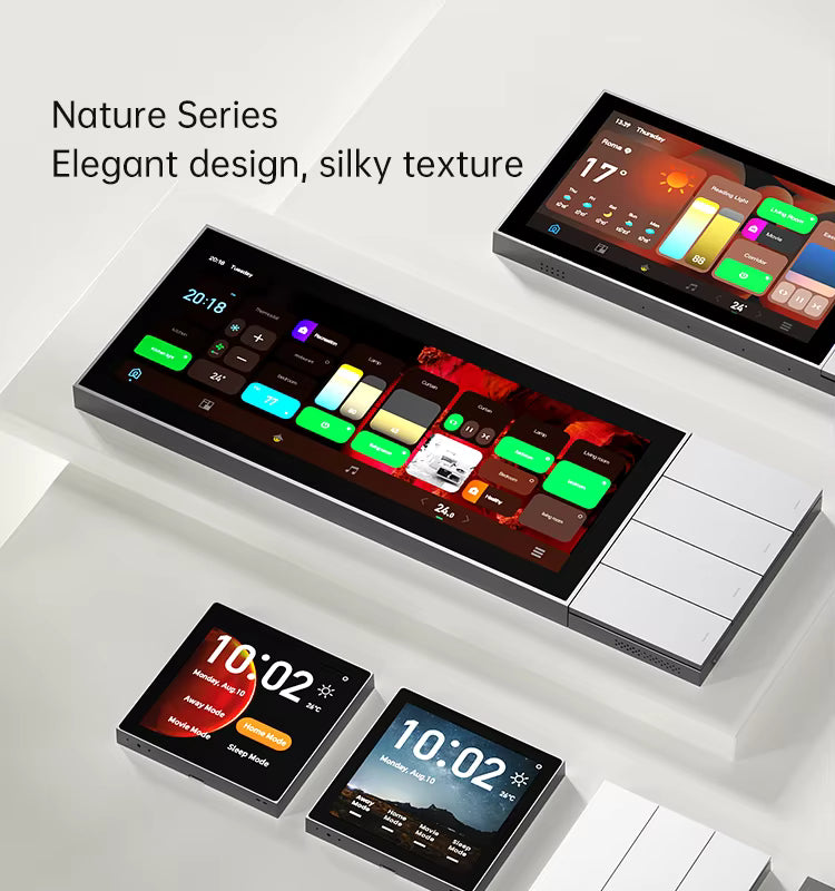 LifeSmart Customizable Smart Home Automation Kit Whole House Wireless Solutions with OLED Display WiFi Connectivity