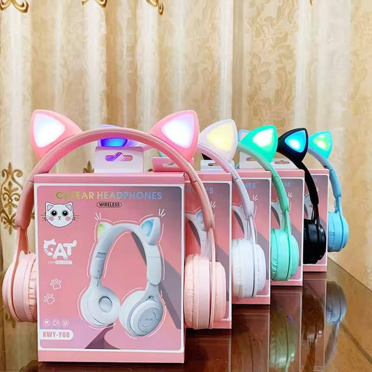 Y08 Music Headset Wireless BT5.0 Headphones Gaming Earphones BT Call Noise Cancelling TWS Headphone