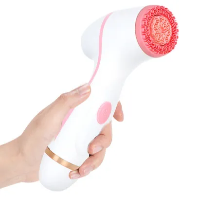 3 in 1 Sonic Facial Cleansing Brush Electric Face Massage Cleanser Face Cleanser Face Cleaning Brush Massager
