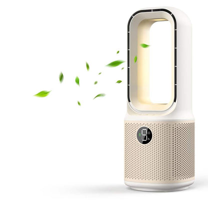 Portable Table Air Conditioner Humidifier Fan Rechargeable Misting Spray Office Fan Smart Lamp Oscillating Bladeless Fan