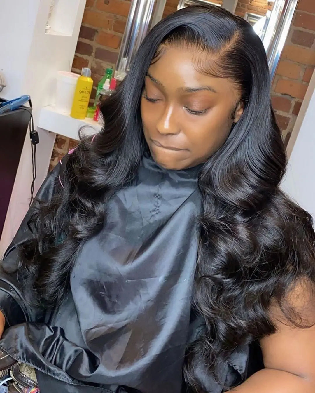 28 32" Body Wave Human Hair Bundle with Closure Frontal HD Transparent Lace Closure And Bundle 100% Virgin Human Hair Extension
