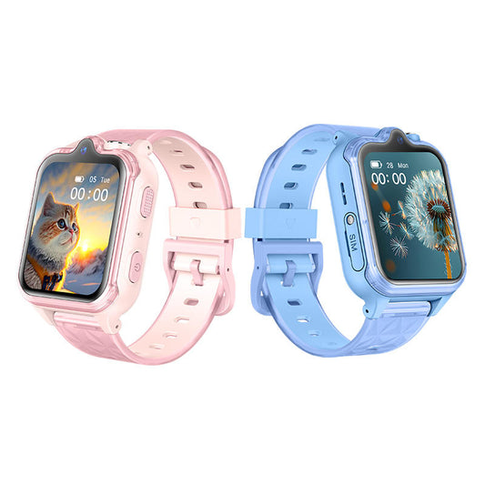 WONLEX KT42 AMOLED Smartwatch AI-Powered Dual Camera 4G Kids Smart Watch
