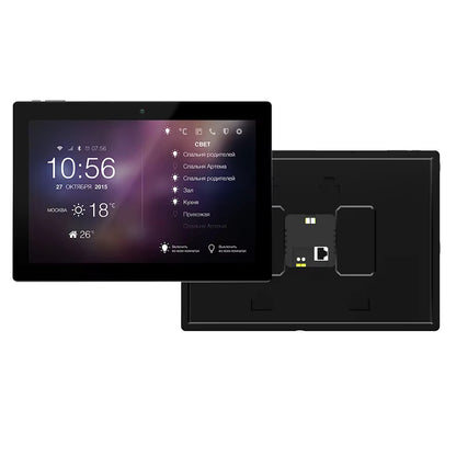 2026 New Device 10.1 Inch IPS 1280x800 Touch Wifi PoE Smart Home System with Control 4 App for Home Automation