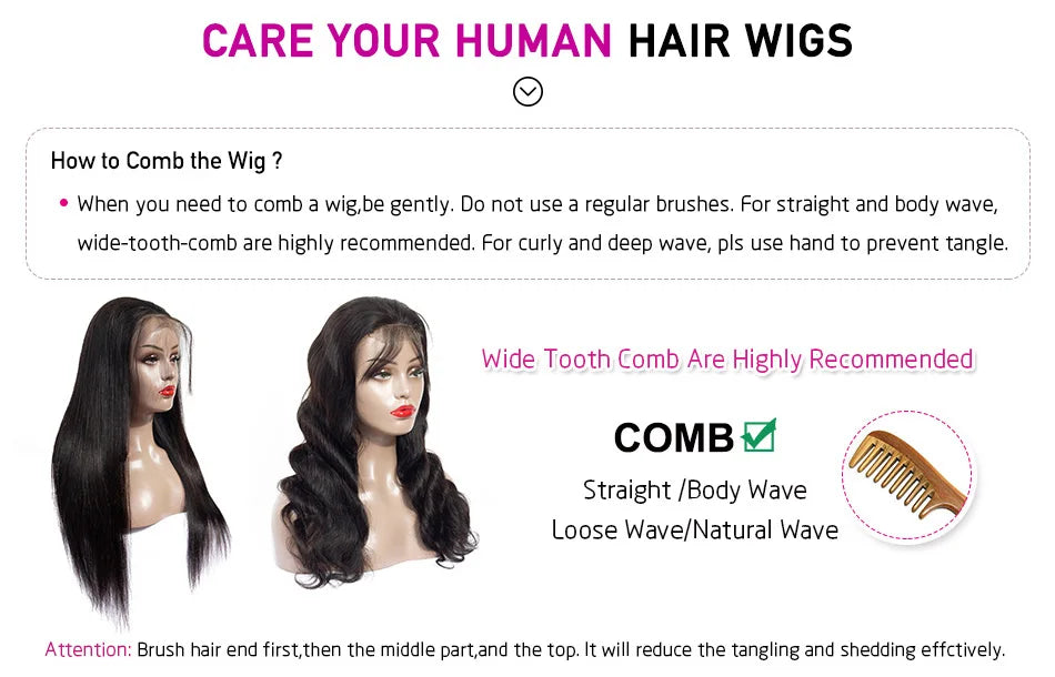 Cynosure 13X4/13X6 HD Transparent Lace Front Human Hair Wigs for Women Pre Plucked Remy Brazilian Straight Lace Frontal Wig