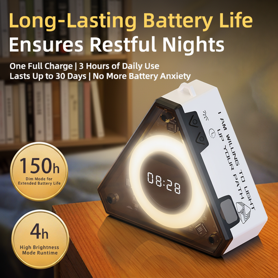 Smart LED Night Light Modern Backlit Warm for Bedroom Bathroom Hallway Kitchen Stairway Dimmable USB Rechargeable