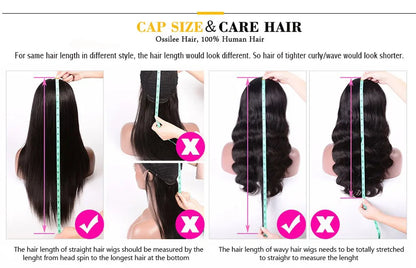 Pre Cut Lace Wig Human Hair Ready to Wear Transparent 13x4/13x6 Lace Front Human Hair Pre Plucked Pre Cut 5X5 Lace Closure Wig