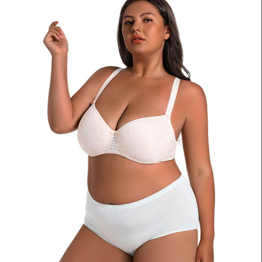 Plus Size Underwear Seamless Sports Bra Super Large Size Yoga Top High Impact Support Underwear for Big Women