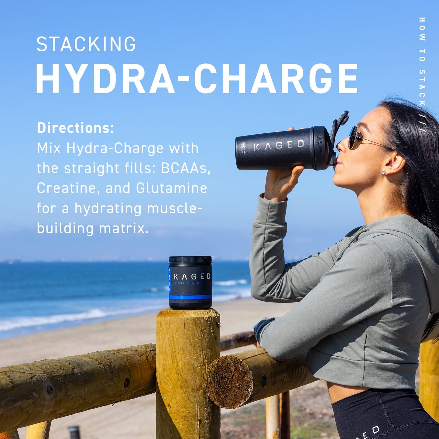Kaged Hydra-Charge Electrolyte Drink Mix