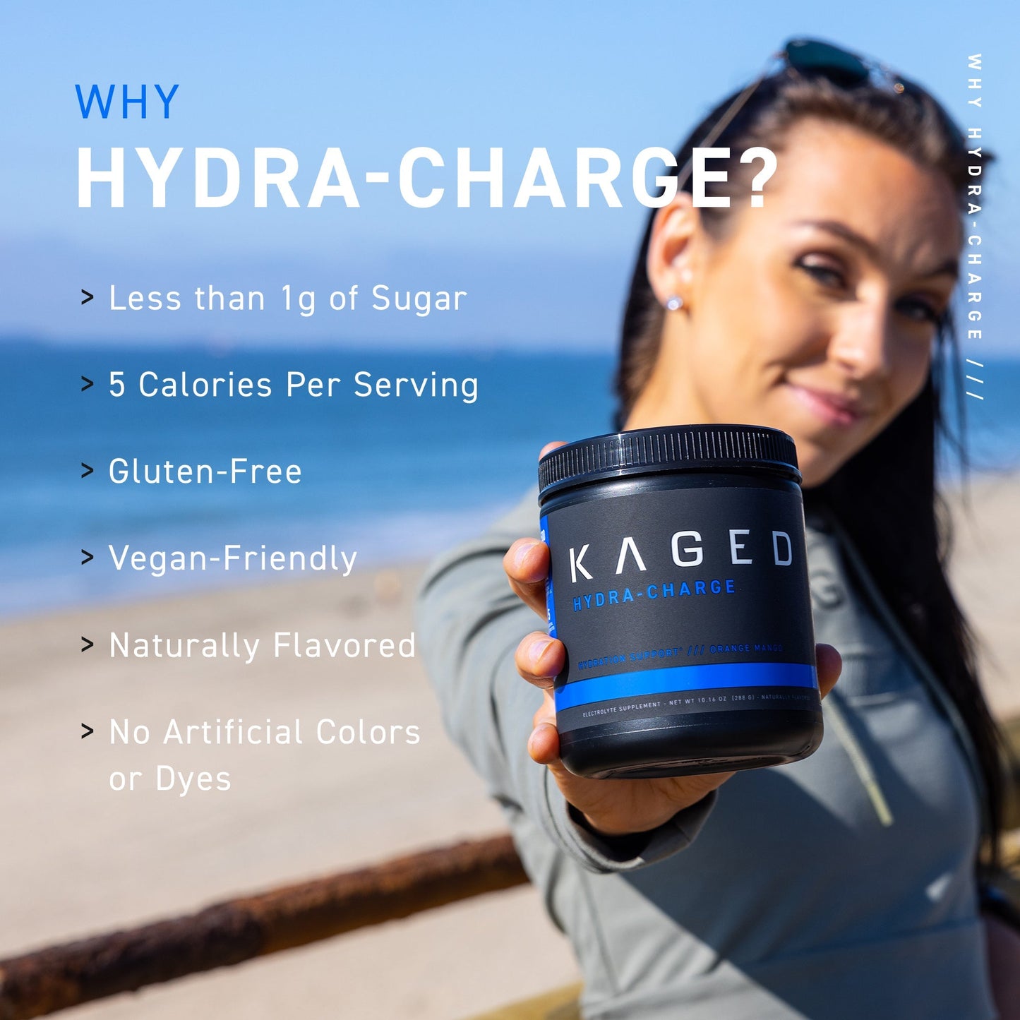 Kaged Hydra-Charge Electrolyte Drink Mix