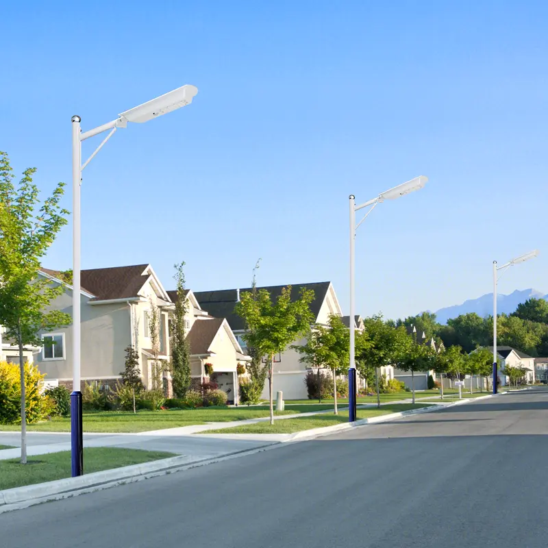 High Quality Outdoor Waterproof Smart Motion Sensor Industrial Road Garden All in One Solar Power Street Light with CCTV Camera