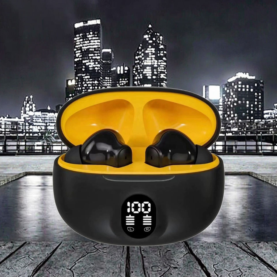 2026 New True Wireless In-Ear Earphones with Digital Battery Display Chipset Noise Reduction for Sports Running