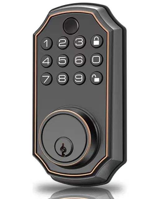 Key Cutting Doorbell Camera Access Control Cards Fingerprint Lock Pick TUYA App Home Bedroom Cylinder Smart Door Dead Lock