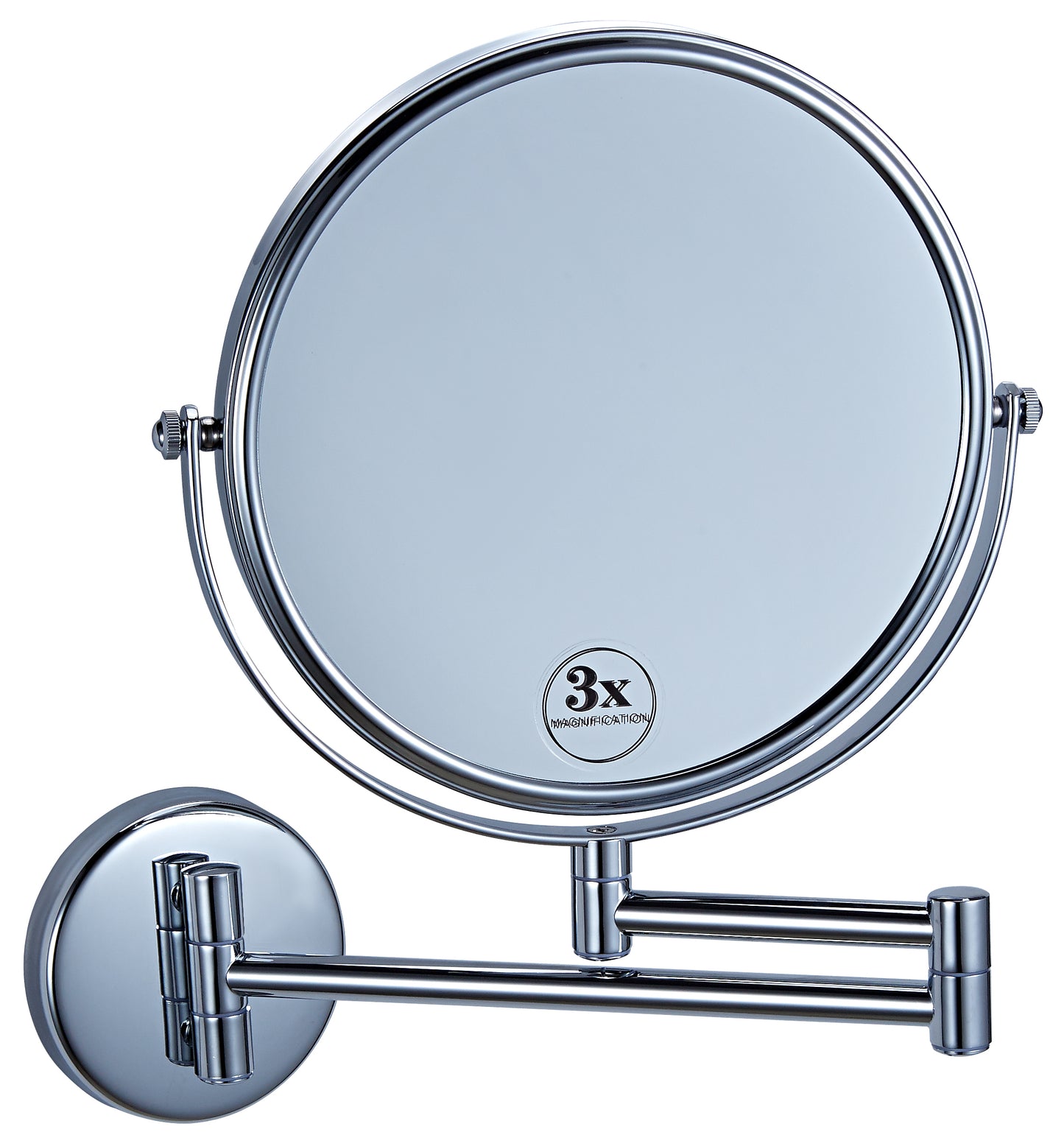 Factory Price Compact LED Makeup Mirror with Lights Wall-Hung Pocket Vanity Mirror Foldable and Magnifying Features