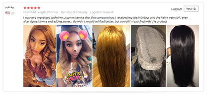 Princess 13x4/13x6 HD Transparent Lace Front Human Hair Wigs PrePlucked 4x4 Closure Wig Brazilian Straight Lace Frontal Wig