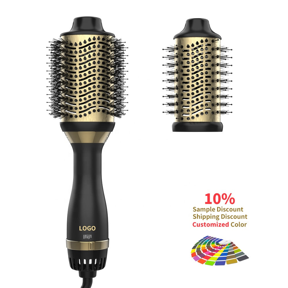 Factory Wholesale Professional Hair Dryer & Hot air Brush Styler and Volumizer 3-in-1 Hair Dryer Brush