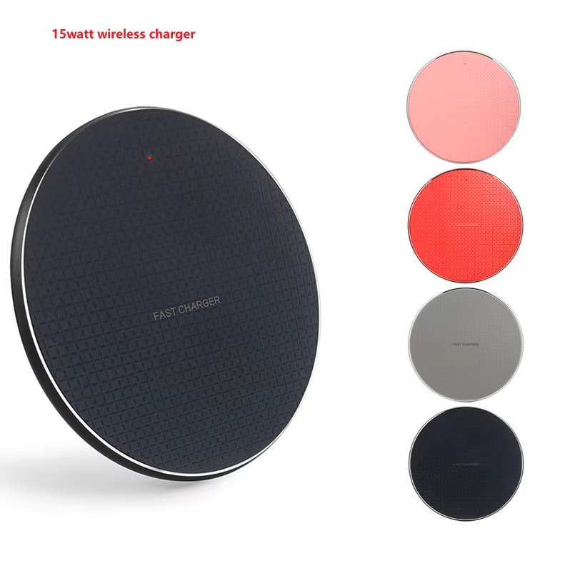 Ultra Thin Fantasy Portable Wireless Charger 15W Wireless Charging Pad ABS MicroUSB PD 3.0 OTP
