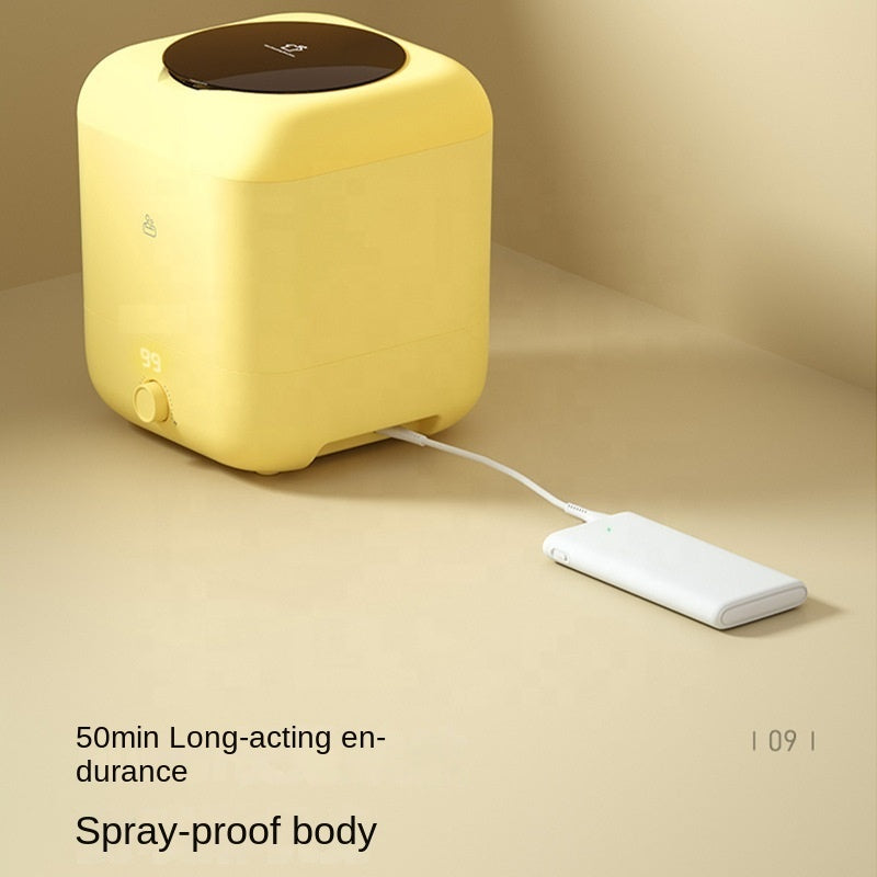 Top Standard Price Efficient 5L Usb Rechargeable Cleaner Small Clothes Portable Mini Washing Machine