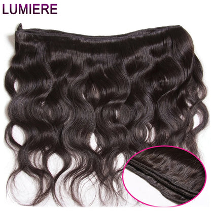 Loose Body Wave Virgin Raw Indian Wholesale Human Hair 3/4 Bundles Deal For Women Wet And Wavy Hair Weave Extension Double Weft