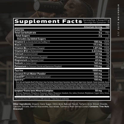 Kaged Hydration Elite Electrolyte Drink Mix